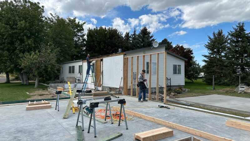 09 - Home additions Twin Falls home addition for custom concrete work