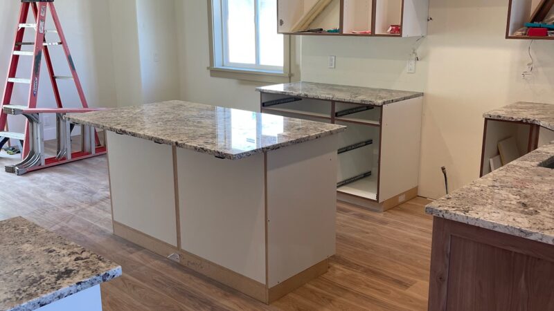 New Home Construction Hazelton Kitchen remodel with granite countertops Magic Valley